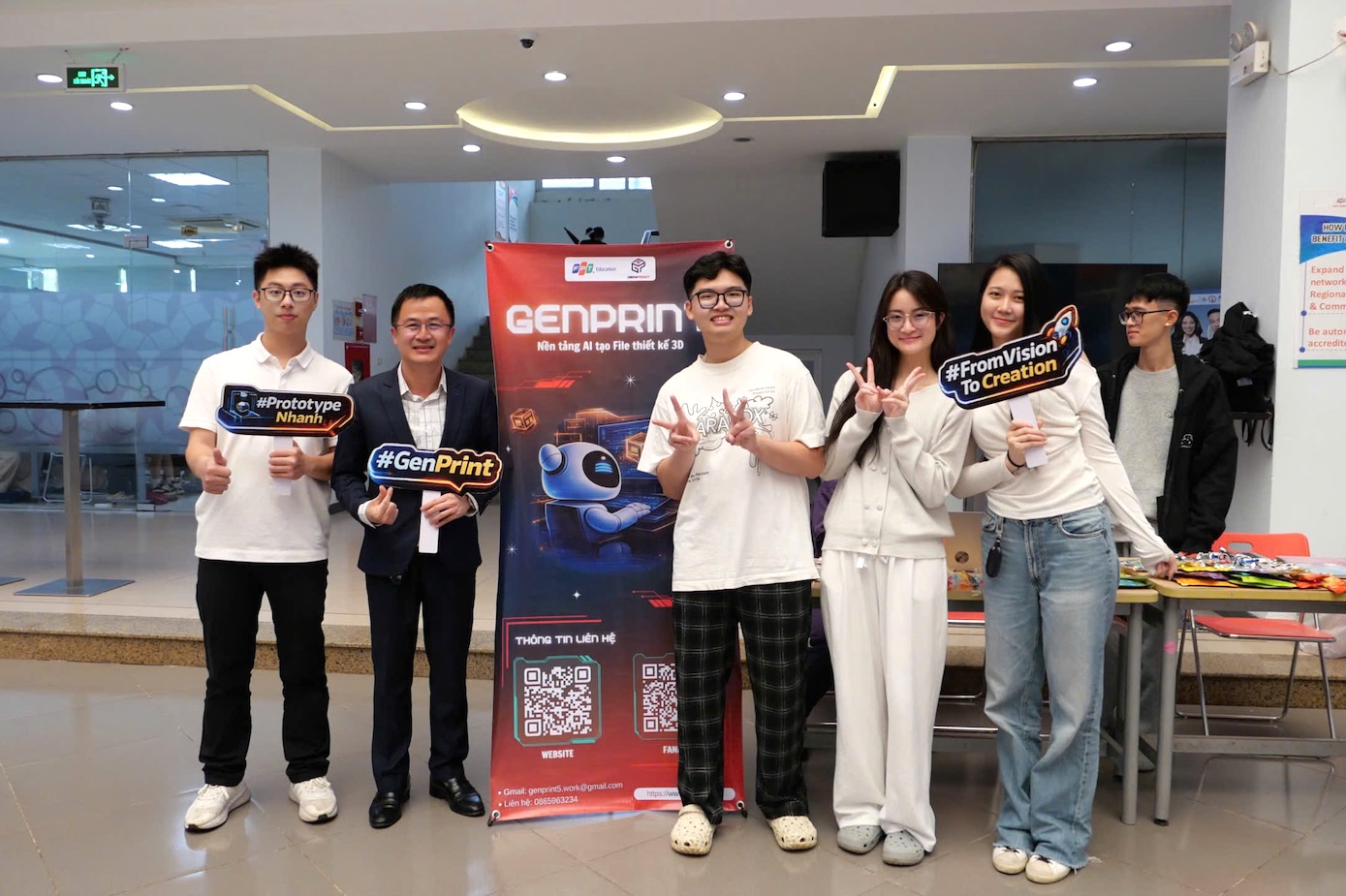 GenPrint Team, ĐH FPT, Hà Nội